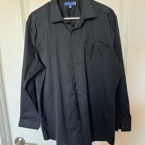 Apt. 9 Men's Classic Black Dress Shirt